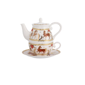 Teapot & Cup Set Horse Edition – 2 pcs