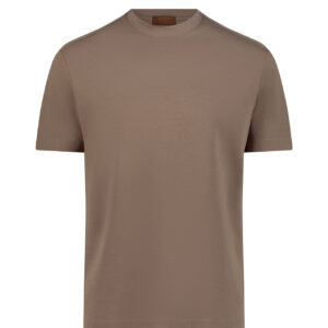 Relaxed Fit T-Shirt- Brown