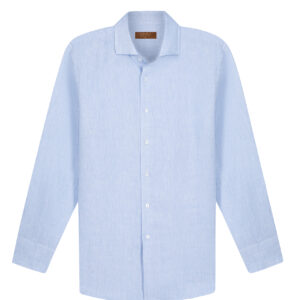 Classic Linen Shirt  – Light Blue