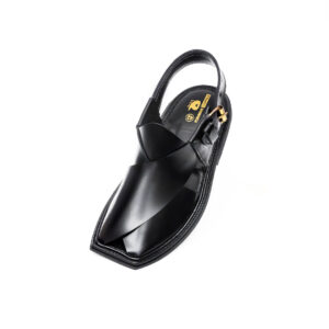 Black Charsadda Chappal – 092142