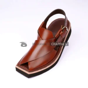 Handmade Mustard Charsadda Kaptaan Chappal – 092172