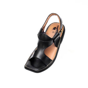 Black Panjedar Chappal – 09297