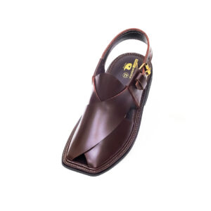 Handmade Brown Charsadda Chappal – 09241