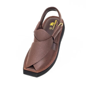 Kaptaan Chappal with Brown Doted – 09265