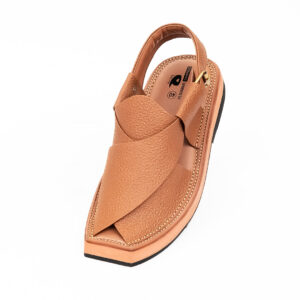Kaptaan Chappal with Mustard Doted – 09264