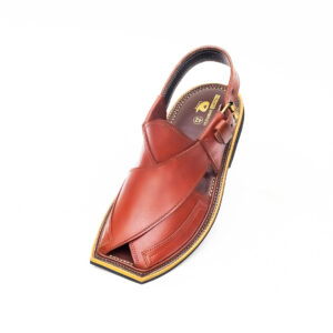 Handmade Mustard Charsadda Chappal – 092316