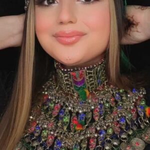 Afghan Jewelry Headpiece & Necklace