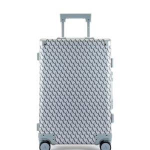 Silver Aluminium Trolley Bag – Pattern Edition