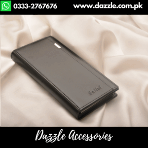 Geuin imported Black Leather Wallet