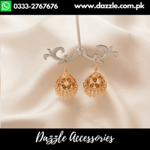 Heer Golden Jhumka