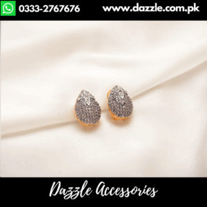 Lilac zirconia berry studs