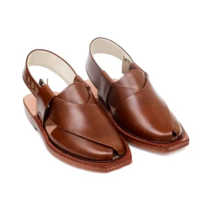 Mustard Leather Norozi Chappal With Leather Sole – 09254
