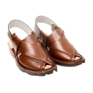 Mustard Norozi Chappal with China Cut Shape – 09210