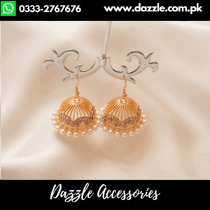 Priya Golden Jhumka