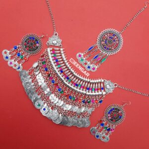 Sat Rangi Coin Afghan Jewelry Set