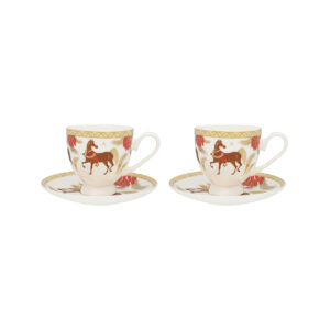 Turkish Coffee Cups Horse Edition – 2pcs