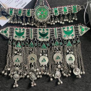 Green Vintage Afghan Jewelry
