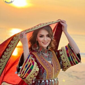 Floral Tapestry in Zardozi Gold